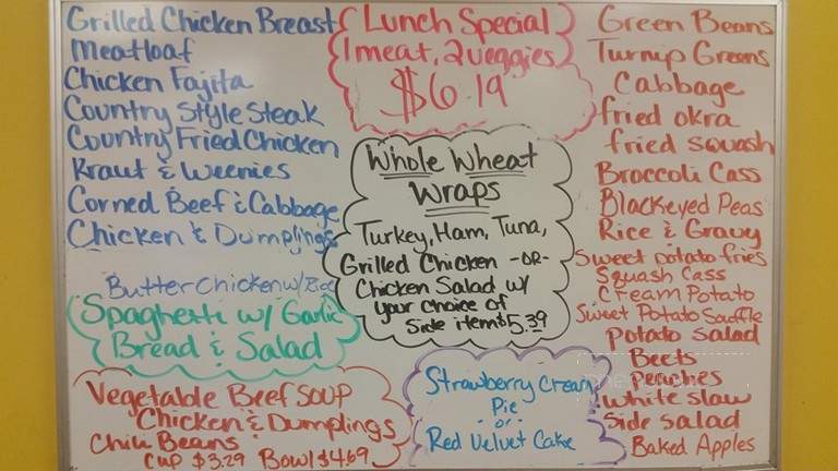 Jeter’s Deli Cafe menu 5